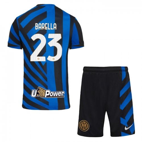 Ensemble Maillot Inter Milan Barella 23 Domicile 2024-25 Enfant Ensemble Maillot Inter Milan Barella 23 Domicile 2024-25 Enfant